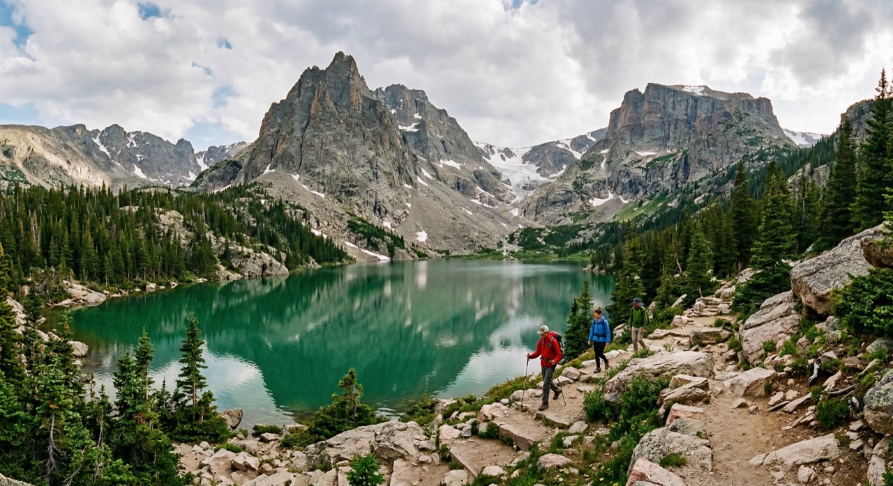 Emerald Lake: 60/100. Winter's Not Done Yet.
