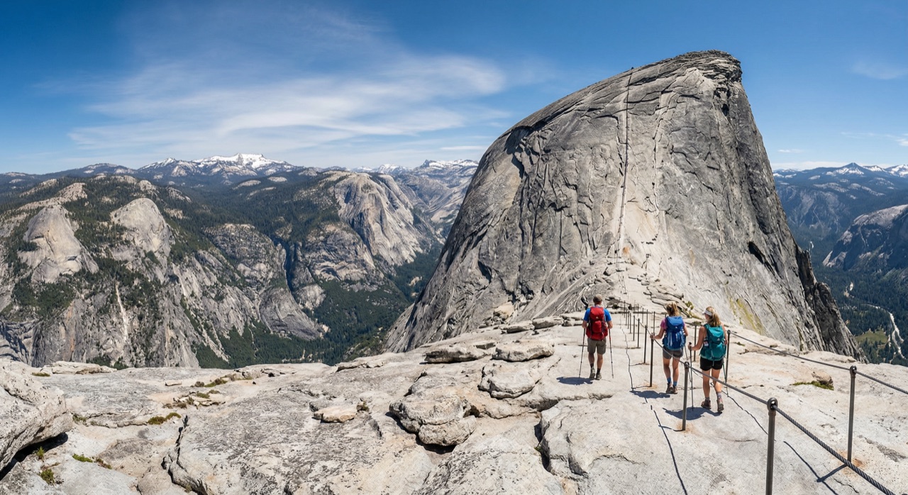Half Dome in April — What the Conditions Actually Mean