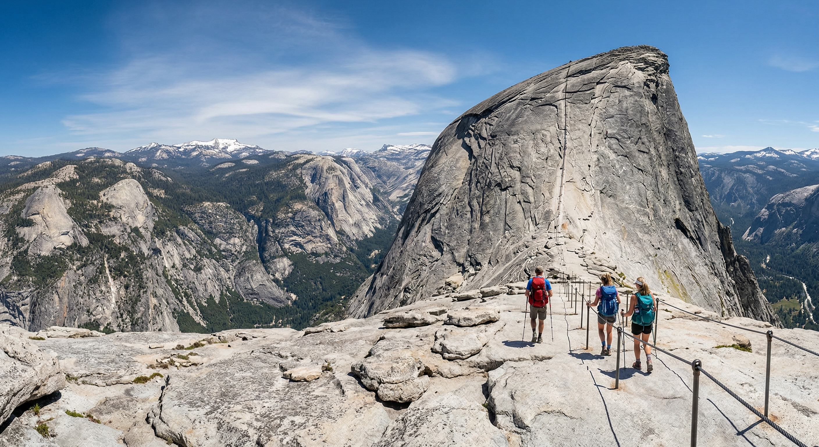 Half Dome in April — What the Conditions Actually Mean