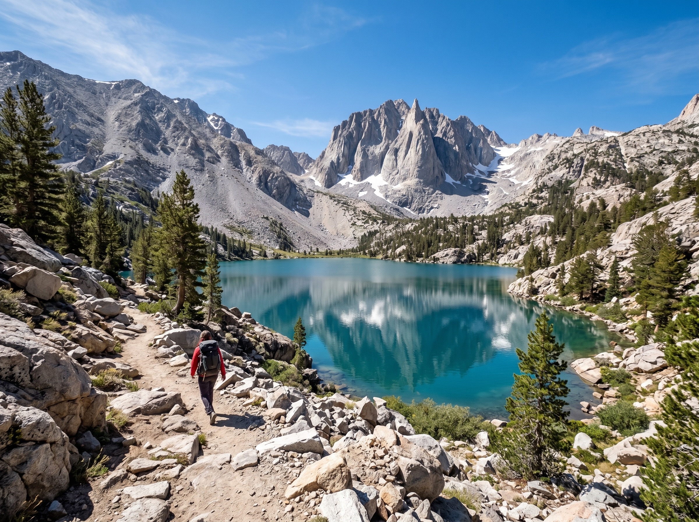 Lone Pine Lake: A 100/100 Day in the Eastern Sierra
