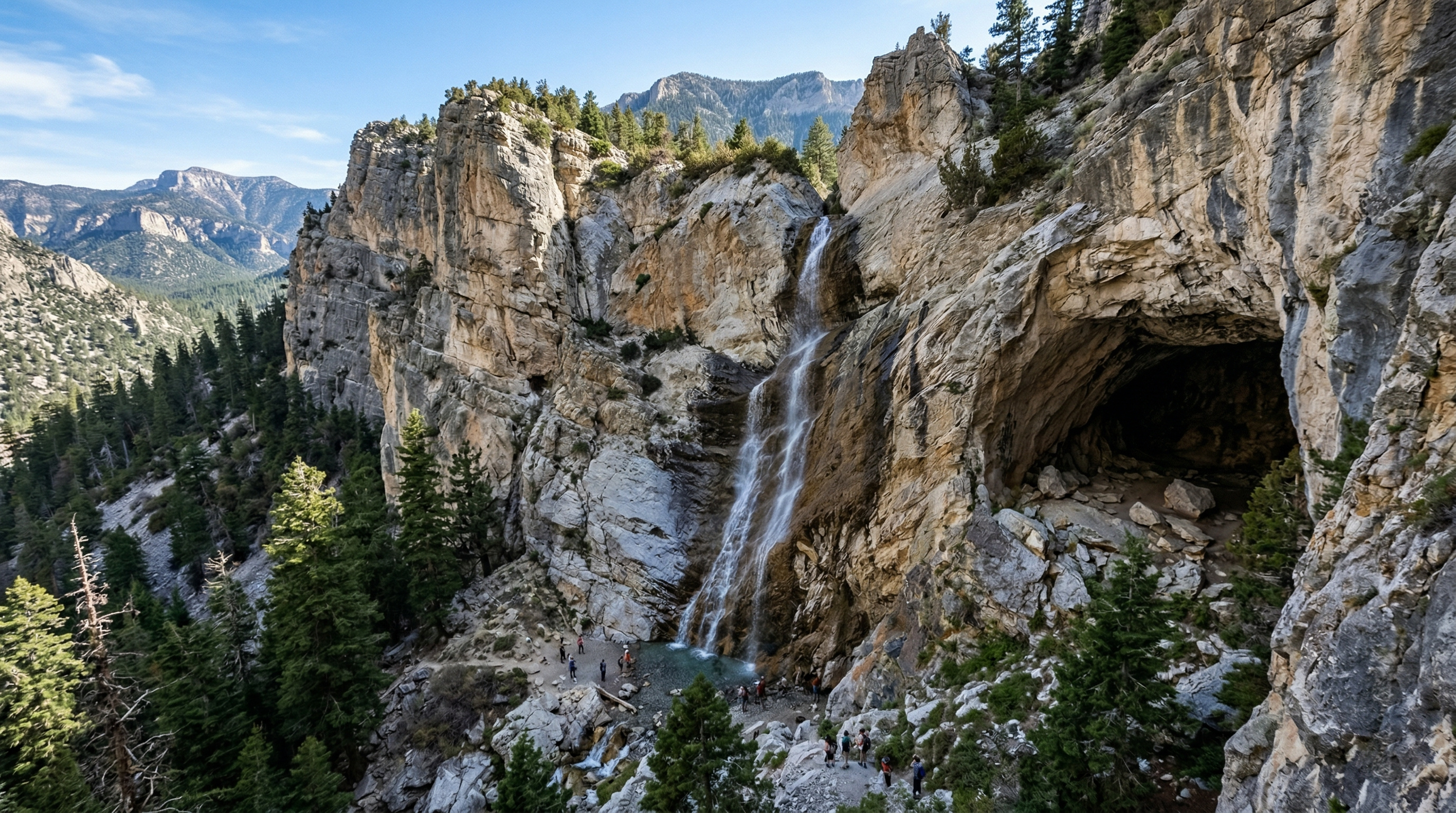 Mary Jane Falls: 88/100. Mt Charleston is calling.