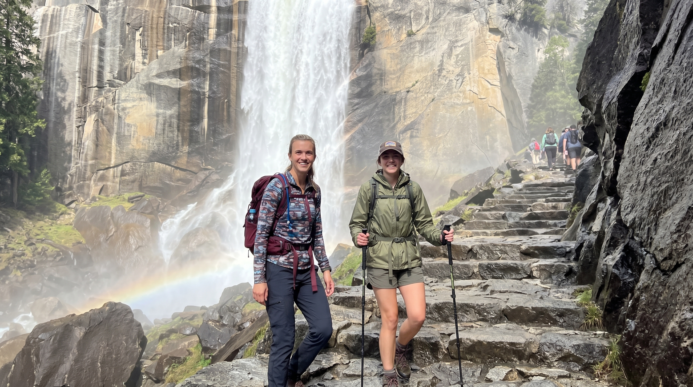 Mist Trail to Vernal Fall Is a Perfect 100 Right Now and I Cannot Explain How Good the Light Is