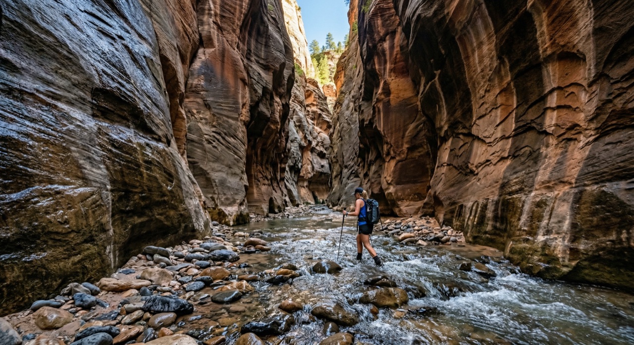 Zion Narrows Top-Down — Is April the Right Time to Go?