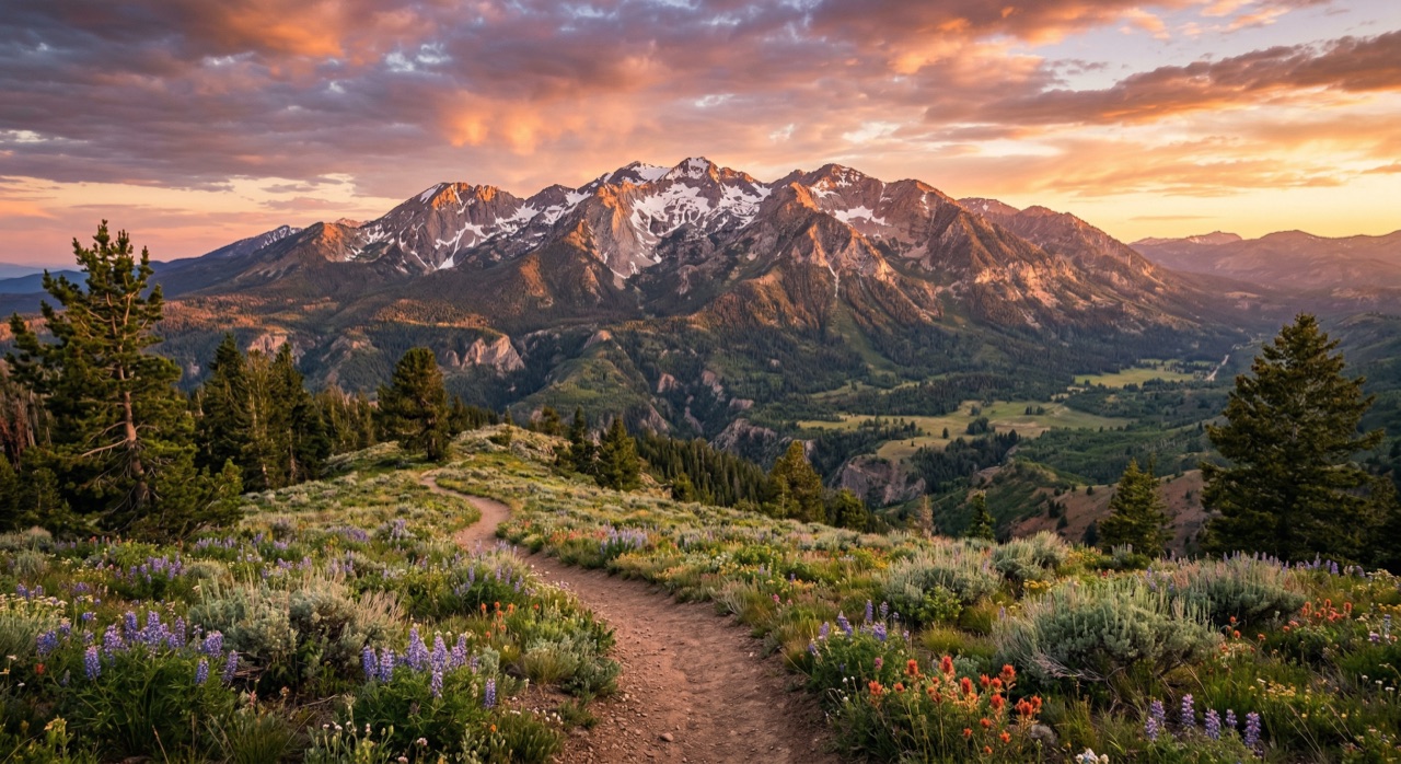 Pine Valley Mountain Loop: Cold Start, Clear Skies