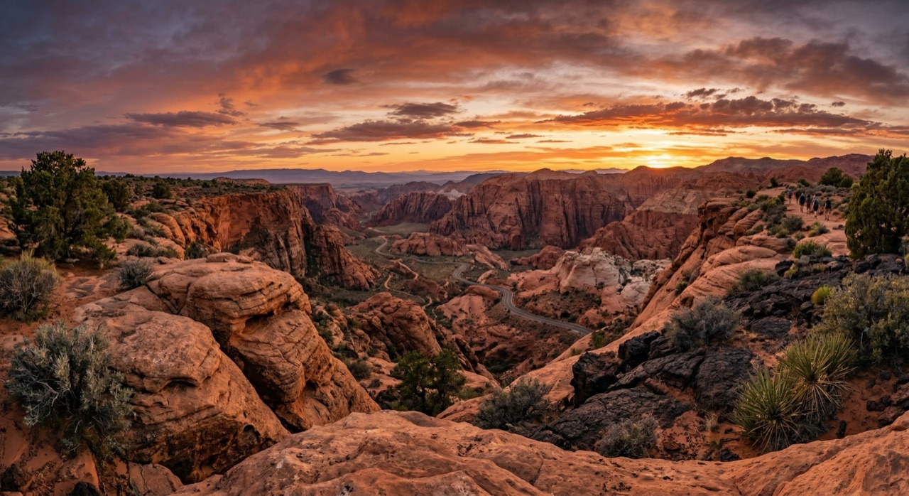 Snow Canyon Rim: 100/100 in Utah
